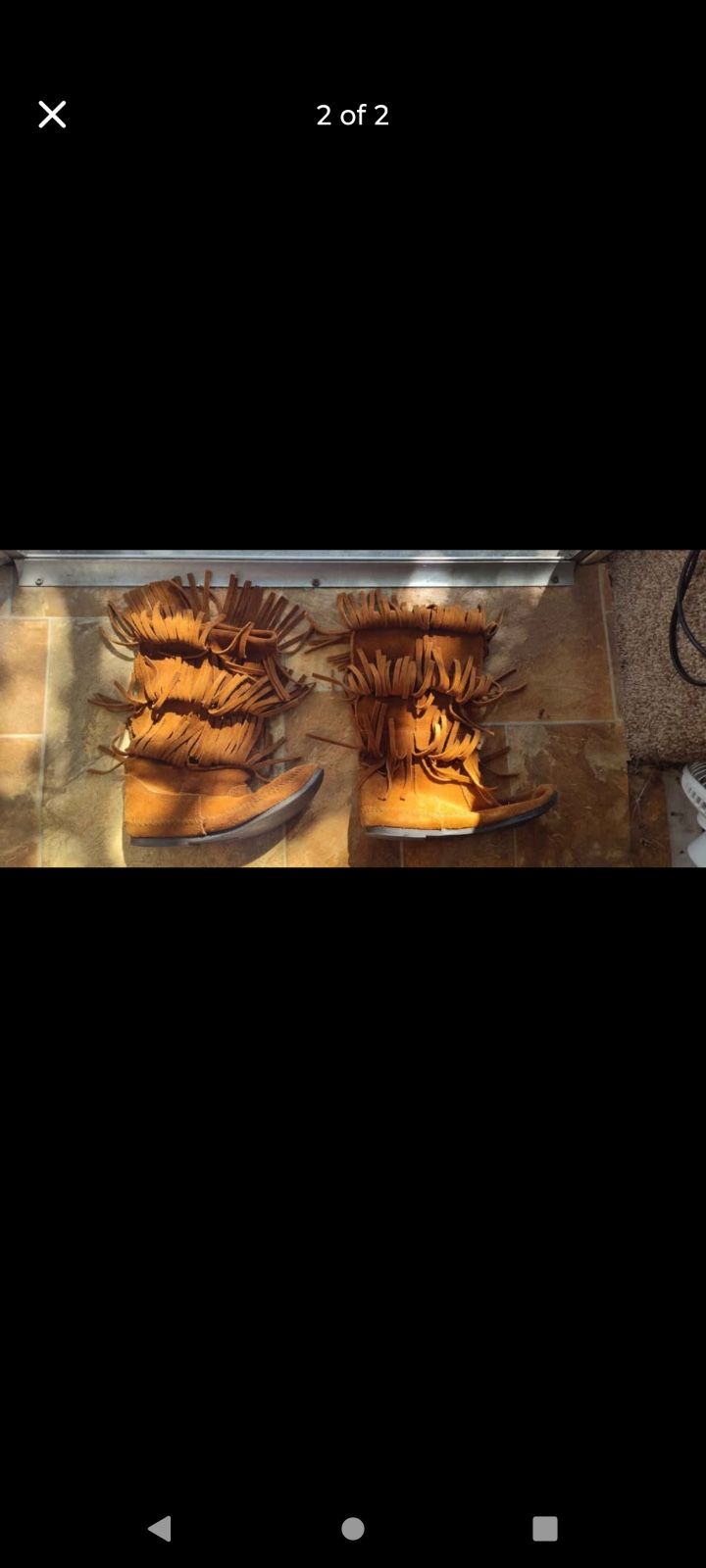 Minnetonka 3 Layer Fringe Boots Women