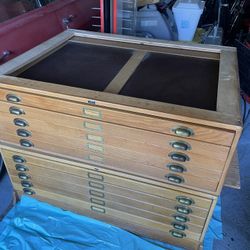 Architectural Drawers Wooden 