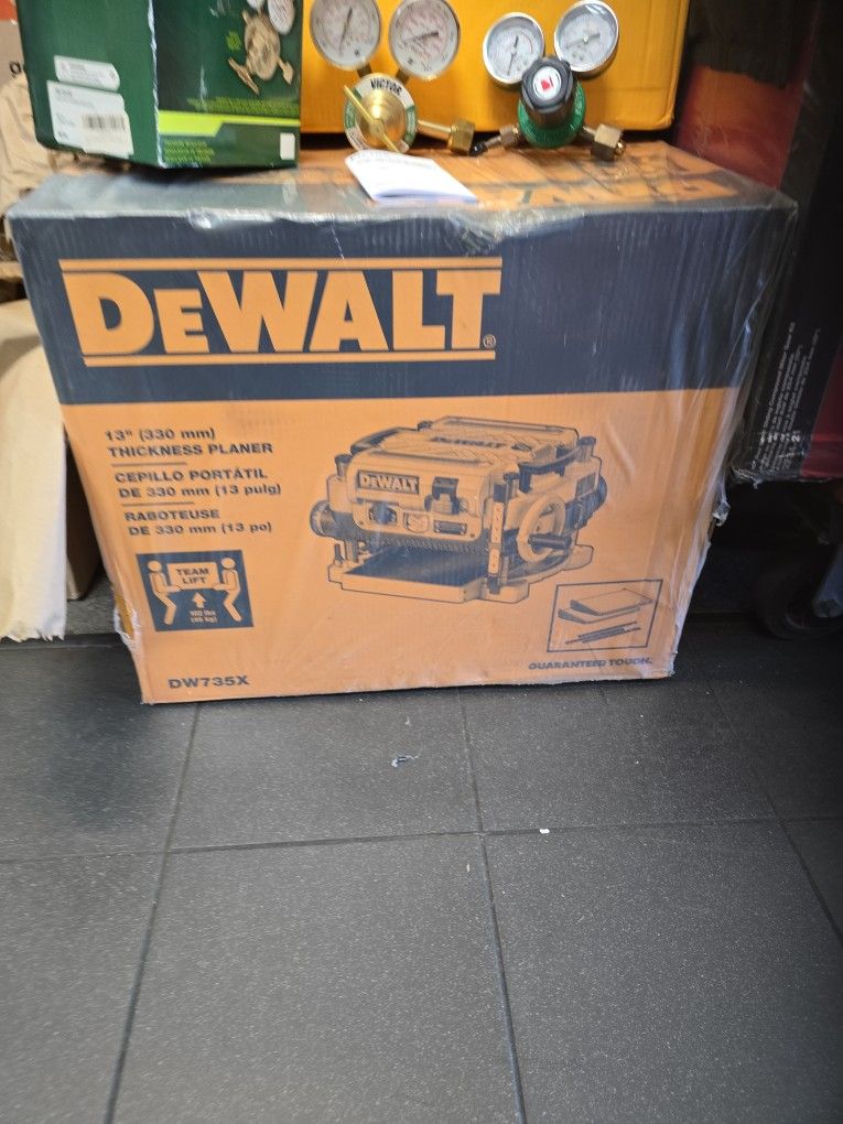 DeWalt 13" Thickness Planer And Stand, Brand New, Financing Available