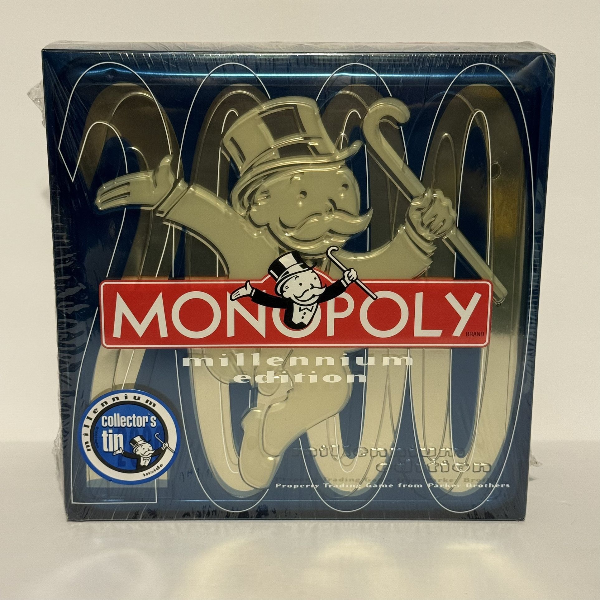 Monopoly 2000 Millennium Edition Collector's Tin Board Game Brand New