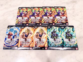 Dragon Ball Super Card Game Fusion World Cross Force FB10 Extra Booster Packs Card Game 12-Card Sealed Sleeved Pack Trading Card Bandai Namco TCG