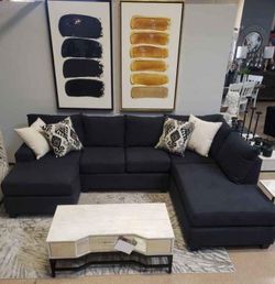 Sectional with Doble chaise ** Proudly Made in USA