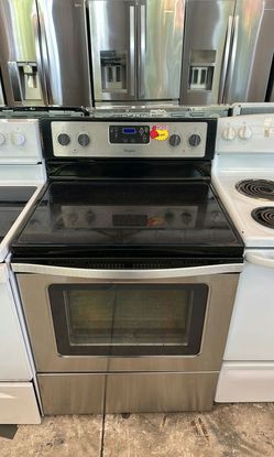 Whirlpool GlassTop Stove Stainless