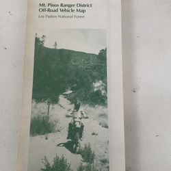 Mt. Pinos Ranger District Off Road Vehicle Map