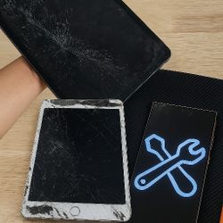 iPad Pro Air 6th 7th 8th 9th Generation Screen Cracked Replacement