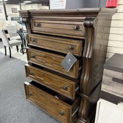 Real Solid Wood Large Chest Of Drawers At 50% Off. Delivery Available 