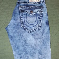 True Religion Jean Shorts