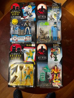 Adventures of Batman + Robin KENNER SEALED Vintage Toy Lot