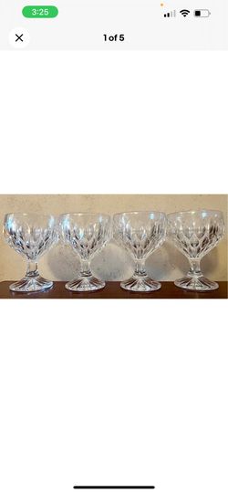 Echt Bleikristall German Lead Crystal Goblets Stemware Glasses Set of 6