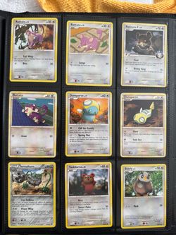 Pokémon TCG Card Lot – 9 Cards in Binder