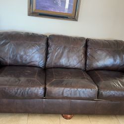 Leather Sofa 2 Pieces Self Pick Up 