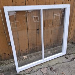 Craftsmen Window 34x36 Grids Wood