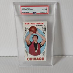 Vintage Grated Basketball Card