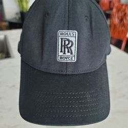 BLACK AUTHENTIC VINTAGE "ROLLS-ROYCE " BASEBALL CAP SPECIFICALLY BRANDED FOR THE GHOST MODEL.
