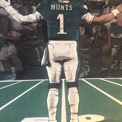 Jalen hurts Canvas