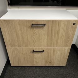 Scandinavian Designs 2-Drawer Lateral File Cabinet