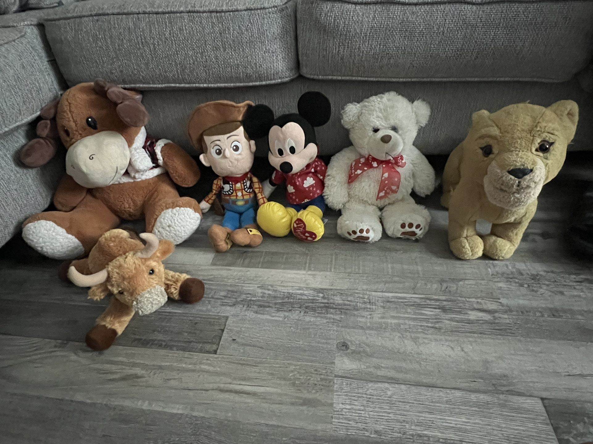 stuffed animals