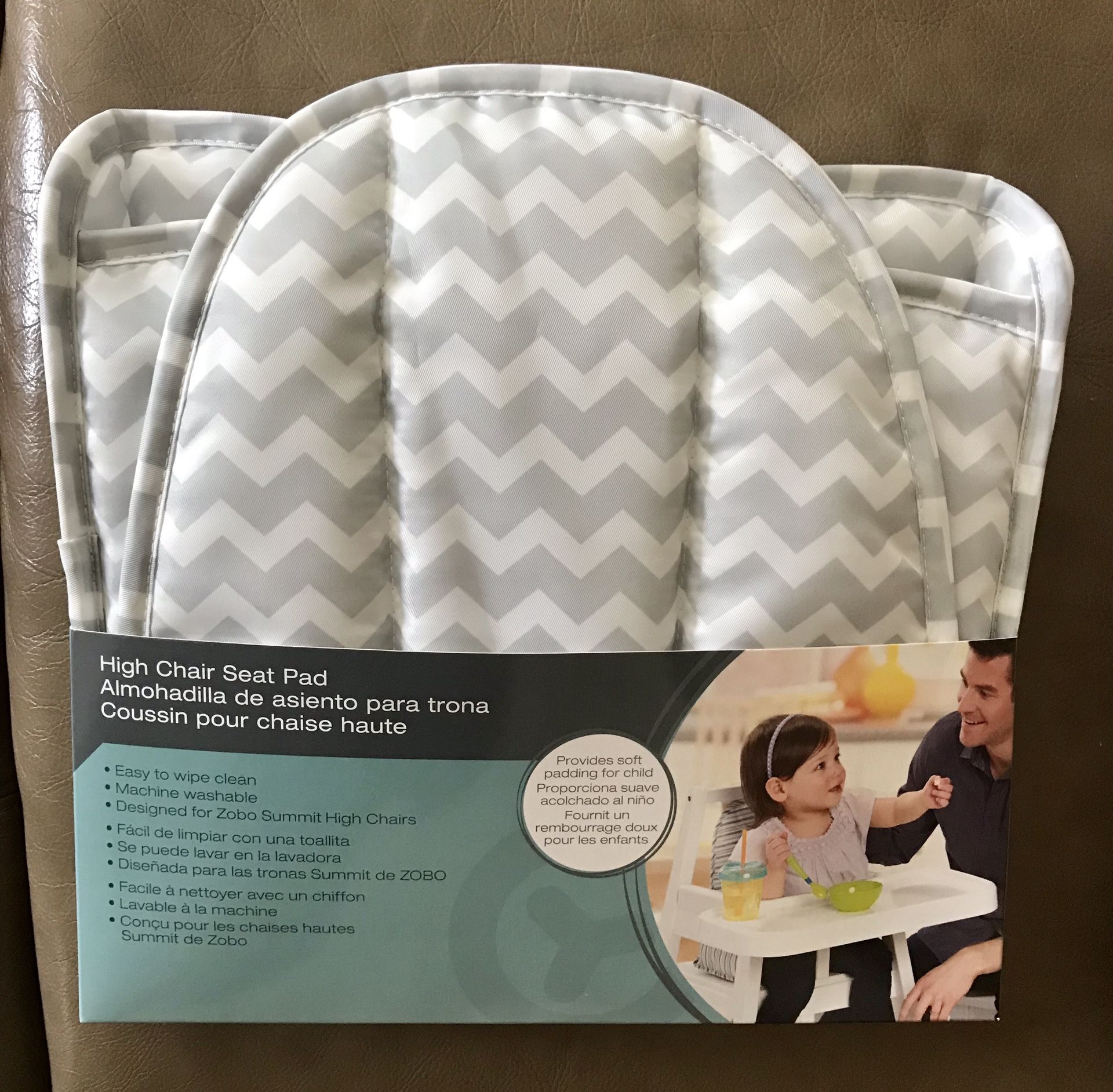 High chair seat pad