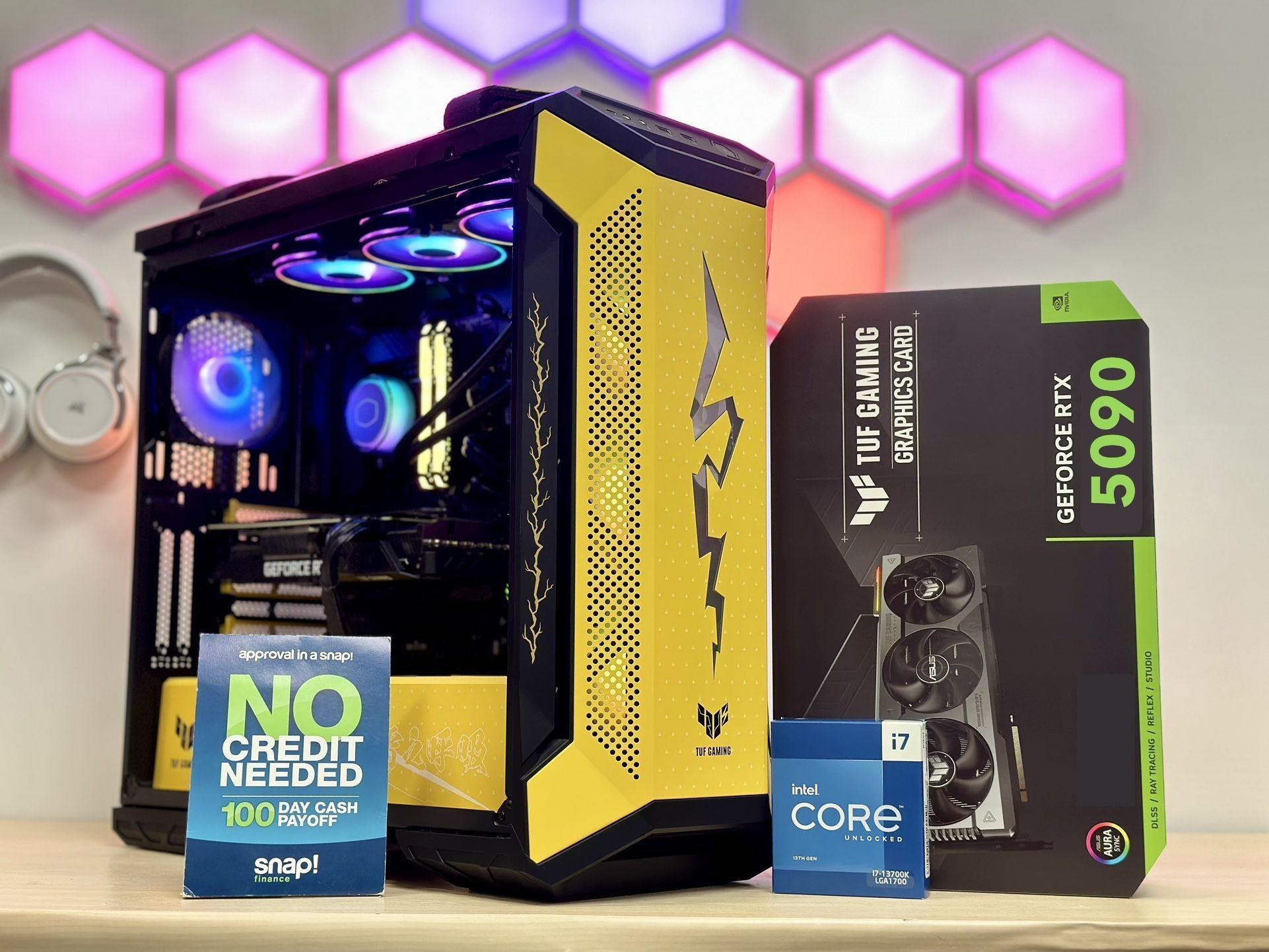 π¦ FOX 49 π¦ ZERO DOWN FINANCE AVAILABLE π¦ FOX HIGH END GAMING PC | DESKTOP | INTEL CORE I7-14700KF | NVIDIA RTX 5090 | 32 GB DDR5 RAM | 1 TB SSD.