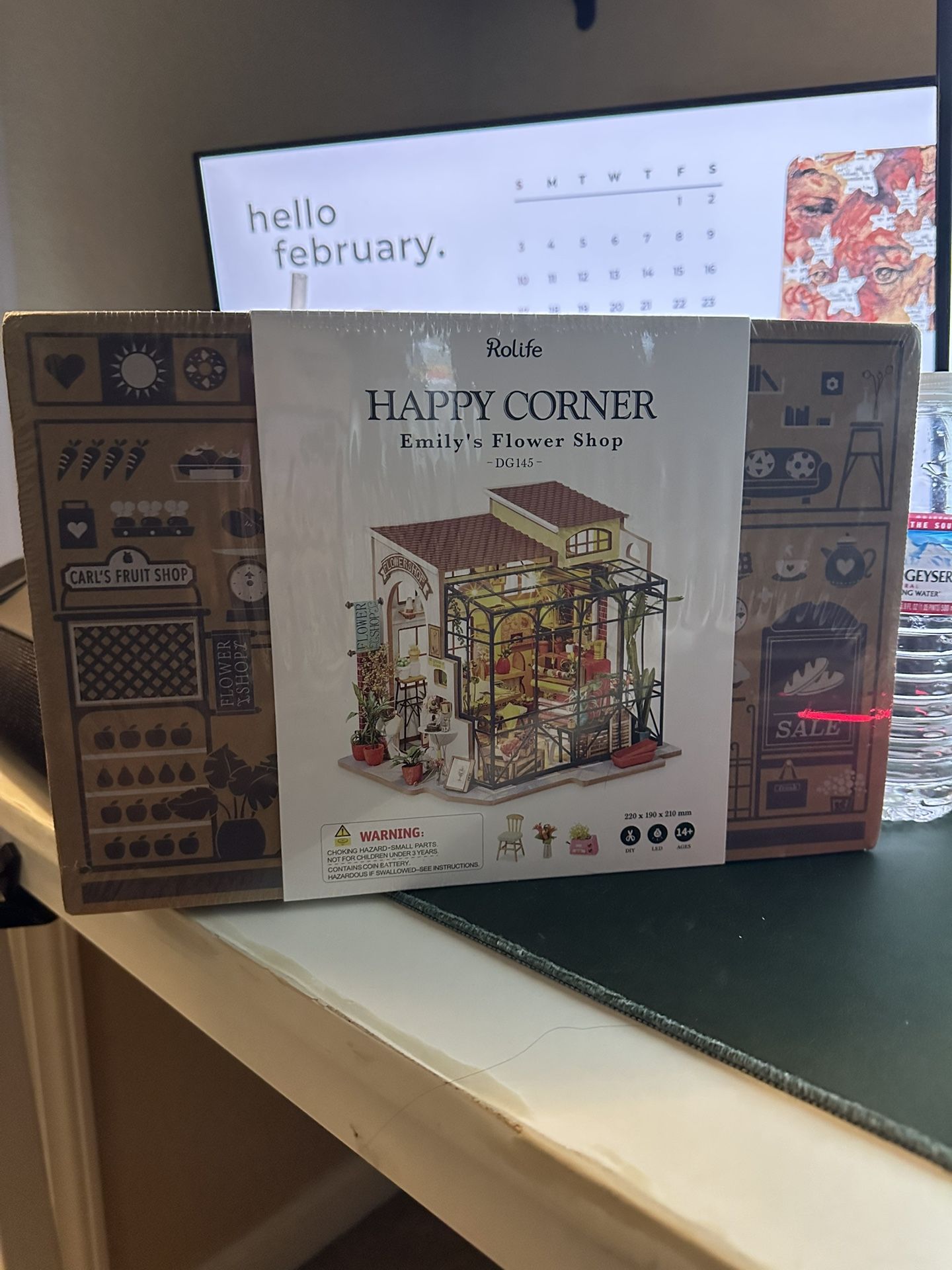 DIY Miniature Flower Shop Kit