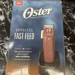 Oster Professional Cordless Fast Feed Hair Clippers 