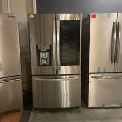 Instaview Bottom Freezer Refrigerator‼️ 26 Cubic Ft. Hot Deal‼️‼️