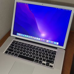 Apple MacBook Pro 15” I7/8GB/256GB SSD $175