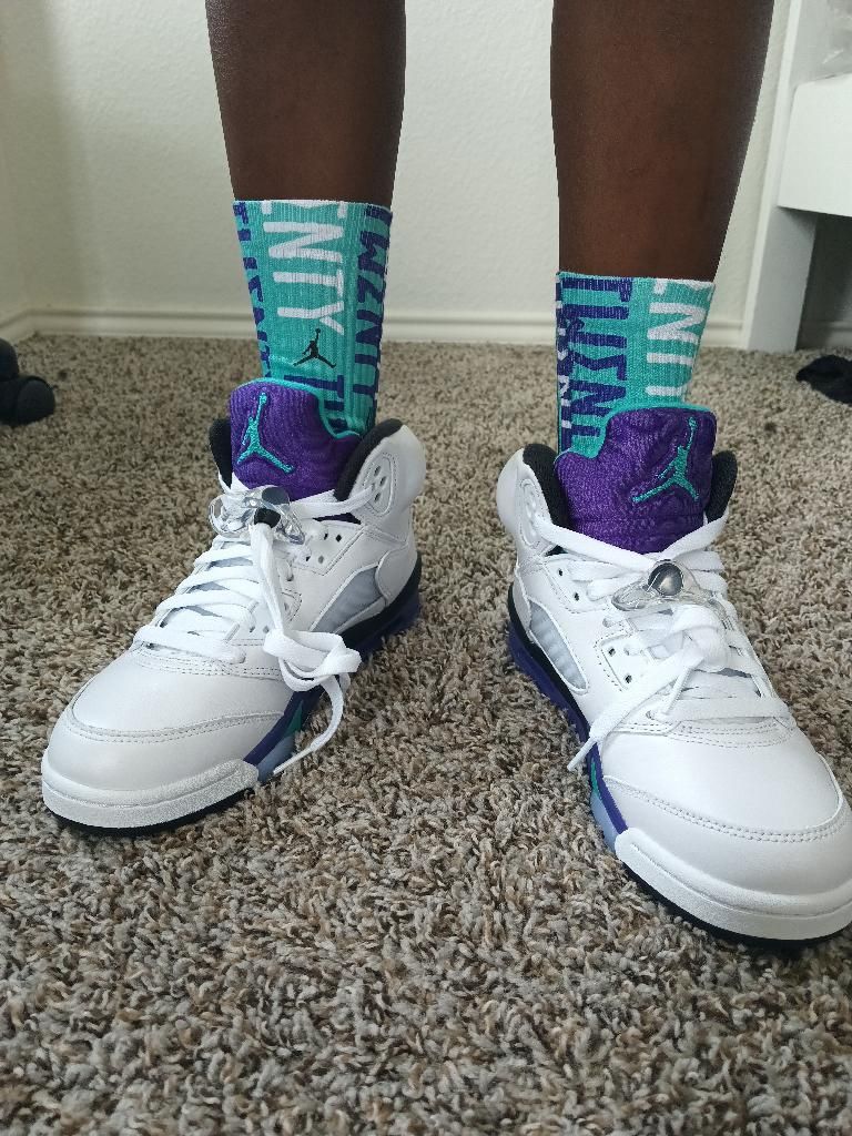 Grape 5’ Socks