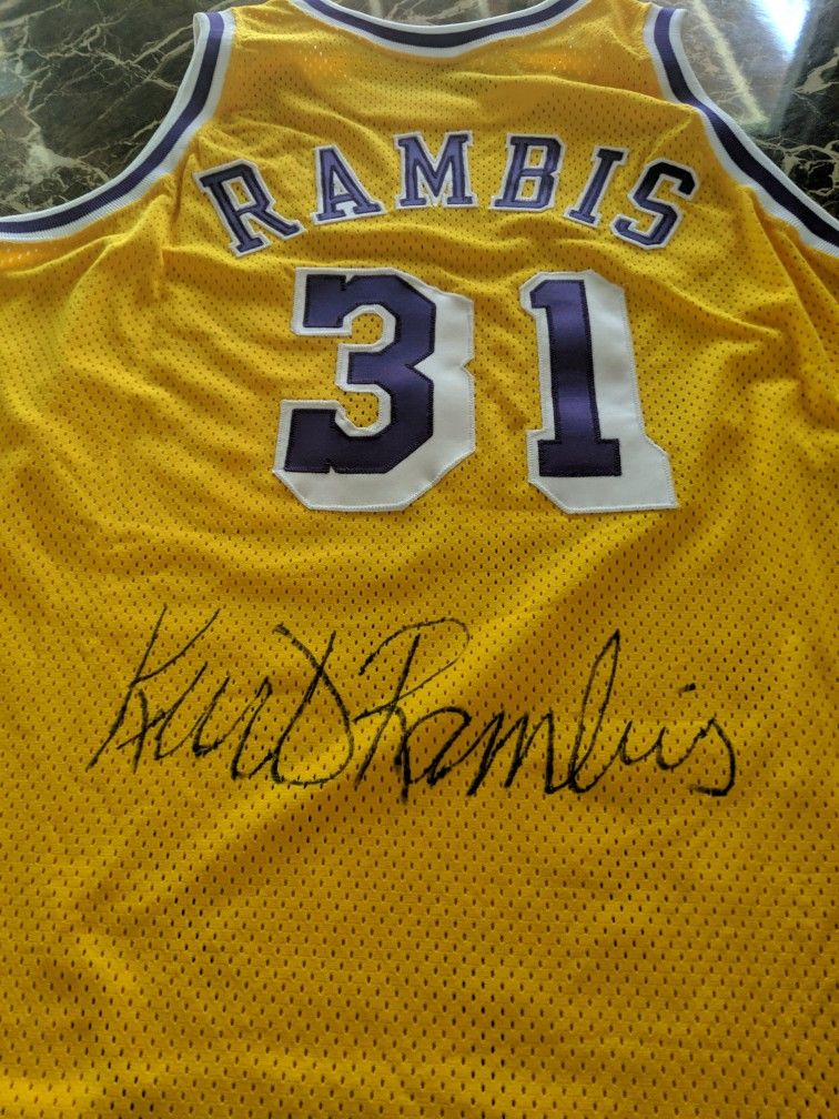 LA LAKERS. KURT RAMBIS #31 JERSEY