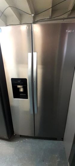 Whirlpool Side-by-Side Stainless Steel Refrigerator
