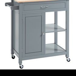 Island Cart With Wheels 