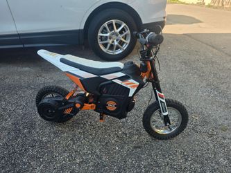 Electric  dirt bike for young kids.