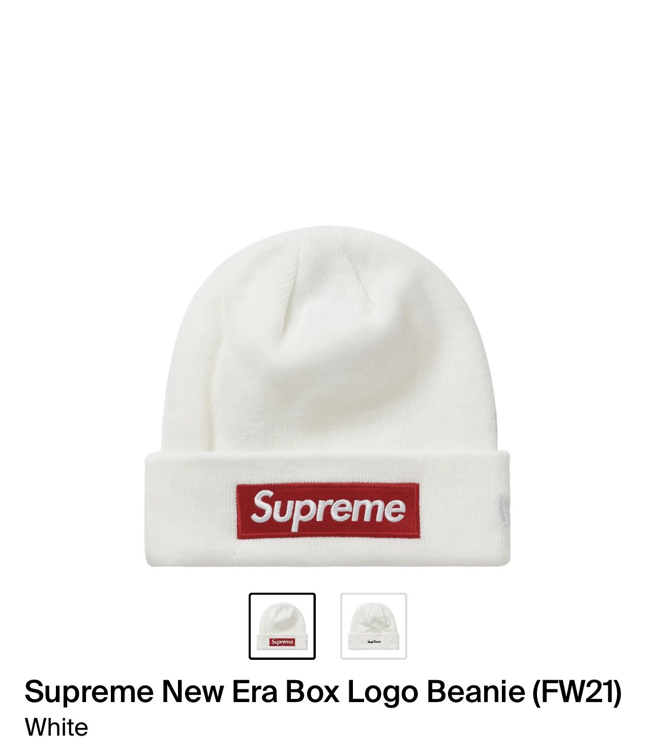Supreme Box Logo Beanie