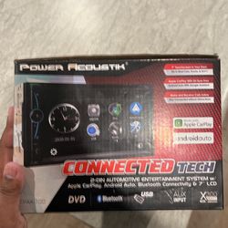POWER ACOUSTIK APPLE CAR PLAY RADIO