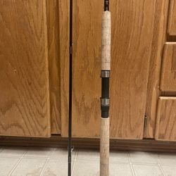 Shimano Convergence IM6 graphite rod 12’6”, slow action, 4-8lbs line