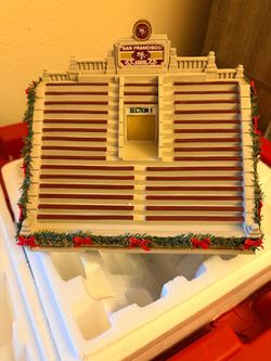 49ers Christmas Stadium Scene