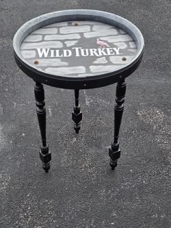 Handpainted Side Table