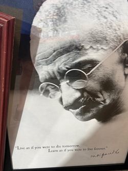 Mahatma Gandhi Motivational Quote Poster