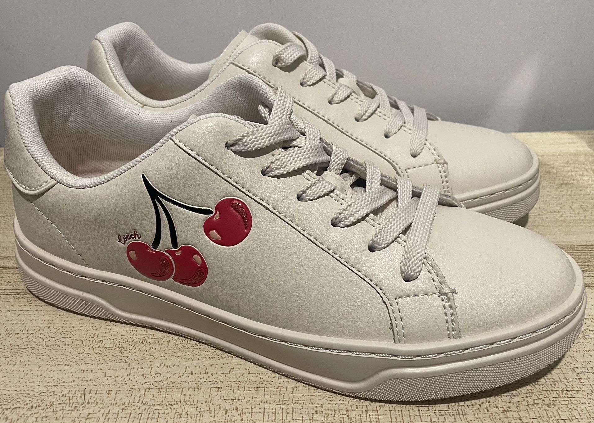 Coach Women’s Multi Chalk Cherry High Line Sneaker