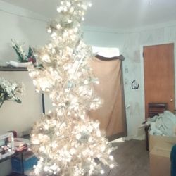 Gold Pre Lit Christmas Tree 9 Ft