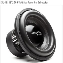 Skar 12" Subwoofer  Evl