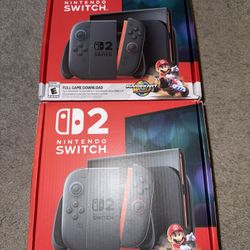 Nintendo Switch 2 Mario Kart Bundle Brand New Factory Sealed