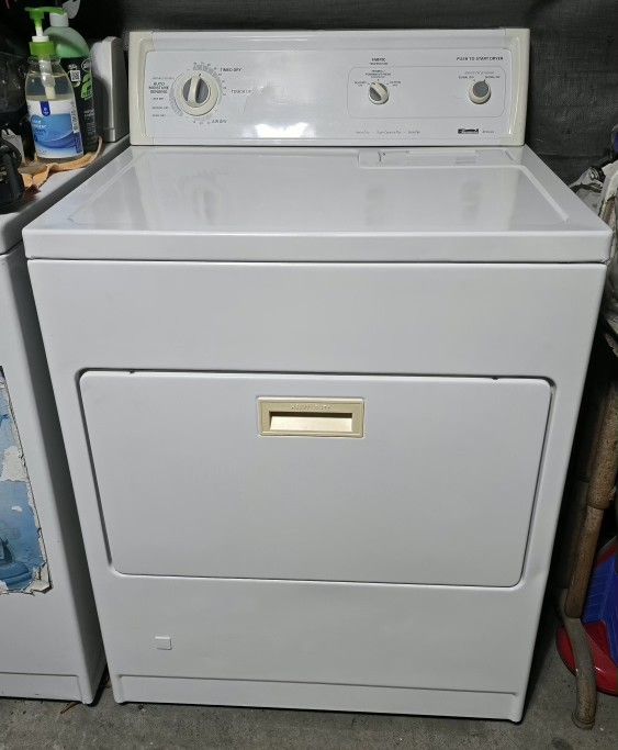 Secadora De Gas Kenmore Heavy Duty Con Garantia Lusiendo Y Trabajando Exelente$250