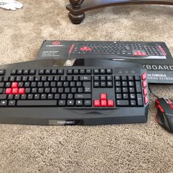 CyberPower PC Keyboard and Mouse.