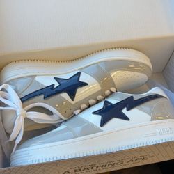 bapestas low m1 “white “