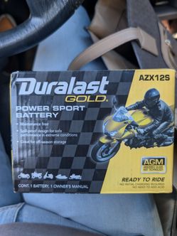 Motorcycle battery
