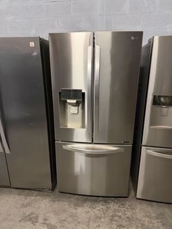 33” LG REFRIGERATOR FRIDGE HELADERA GOOD CONDITION DELIVERY SERVICES WORKING PROPERLY