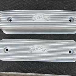 Edelbrock Ford Y-Block Finned Valve Cover 312