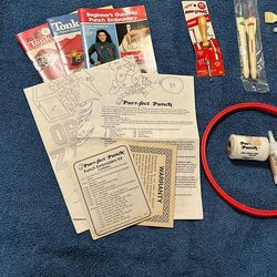 Purr-fect Punch Embroidery Kit USED