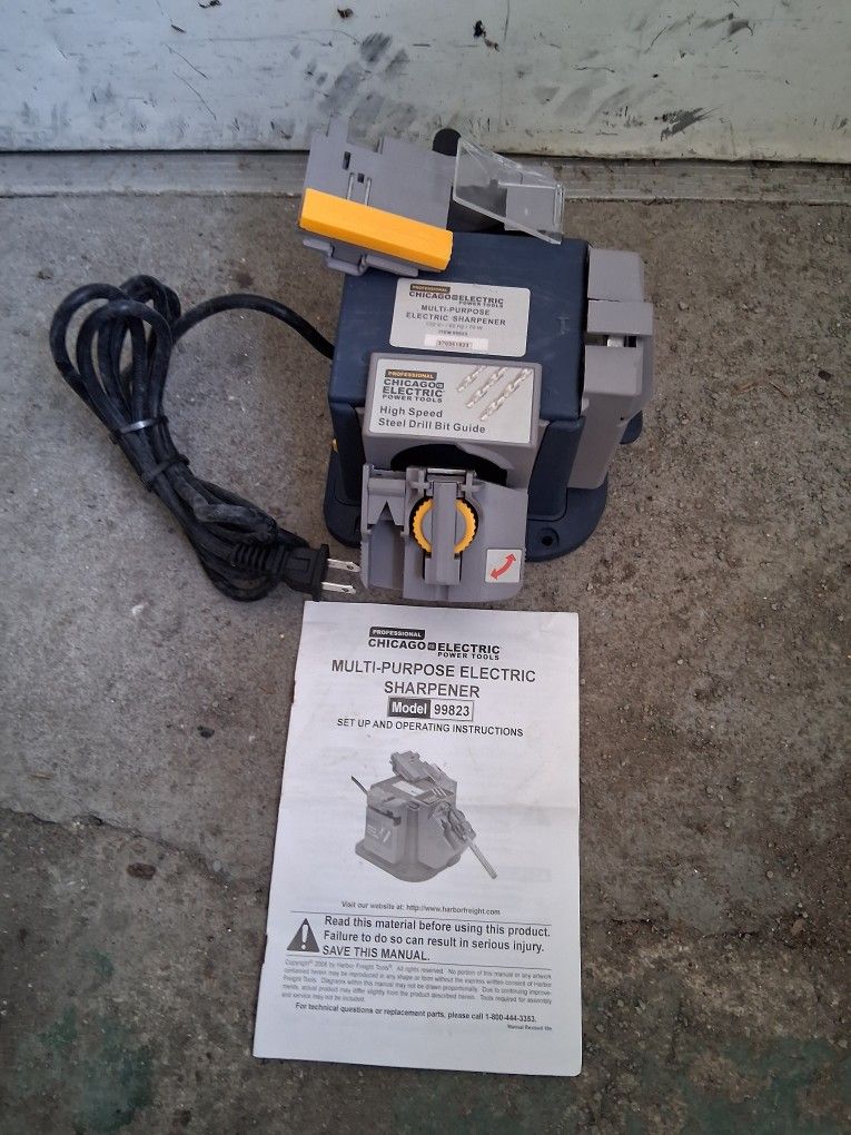 Chicago Multipurpose Sharpener "Item Is Available"